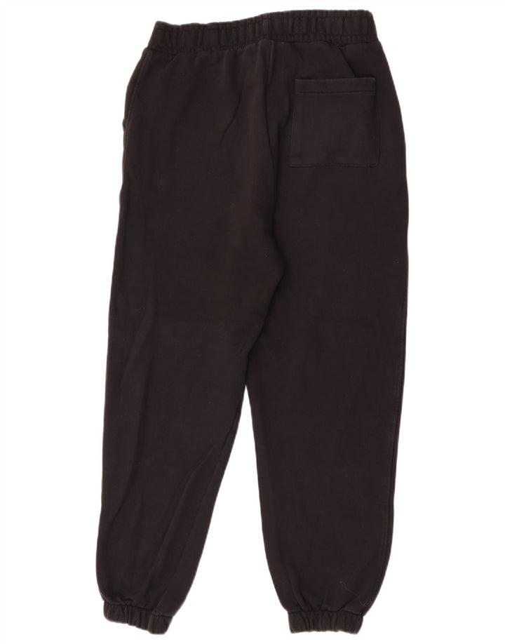 Pantaloni de trening Zara Barbati Joggeri Bumbac Negru Mediu