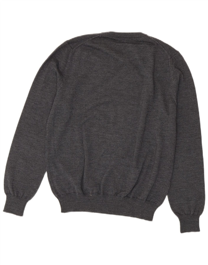 Pulover Calvin Klein Jeans pentru femei cu decolteu triplu, mare, gri