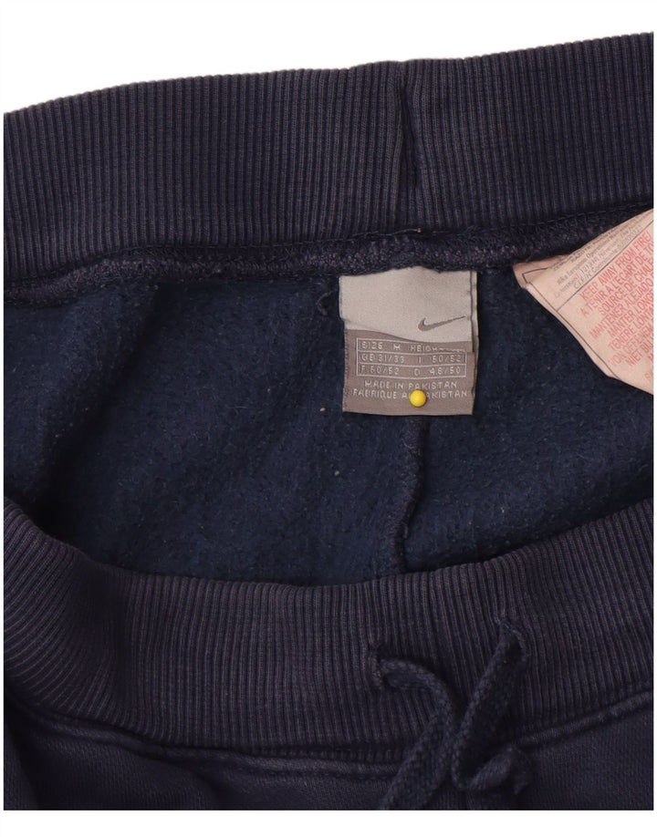Pantaloni de trening pentru bărbați Nike Pantaloni de jogging, bumbac mediu albastru bleumarin