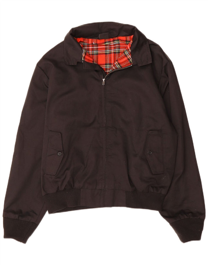 BRANDIT Bomber Jacket pentru bărbați UK 40, mare, negru, poliester