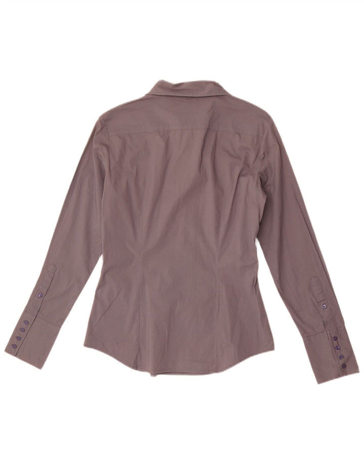 Pulover pentru femei Benetton UK 10 Bumbac gri mic