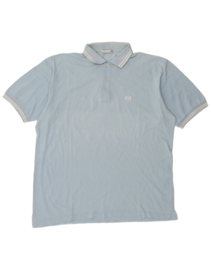 Tricou polo pentru bărbați Sergio Tacchini XL Albastru