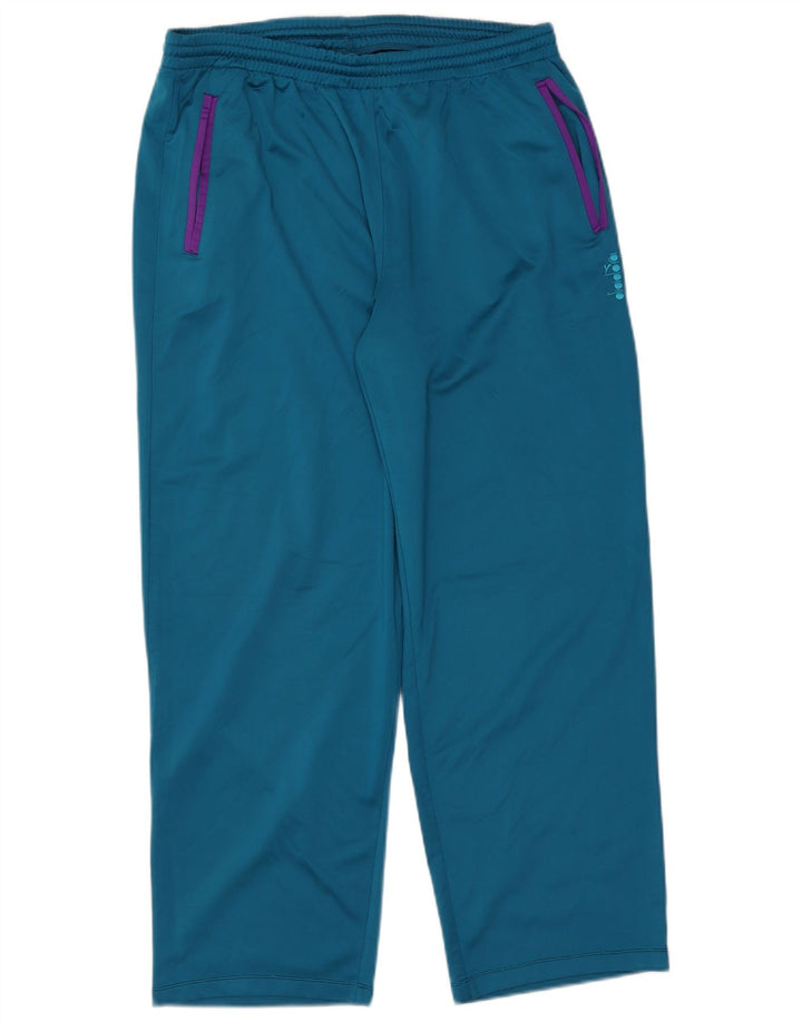Pantaloni de trening pentru bărbați DIADORA UK 46 XL Poliester albastru