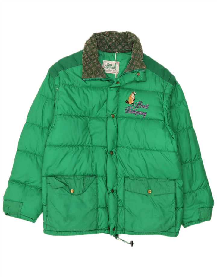 Jachetă căptușită pentru bărbați Best Company UK 40 Large Green