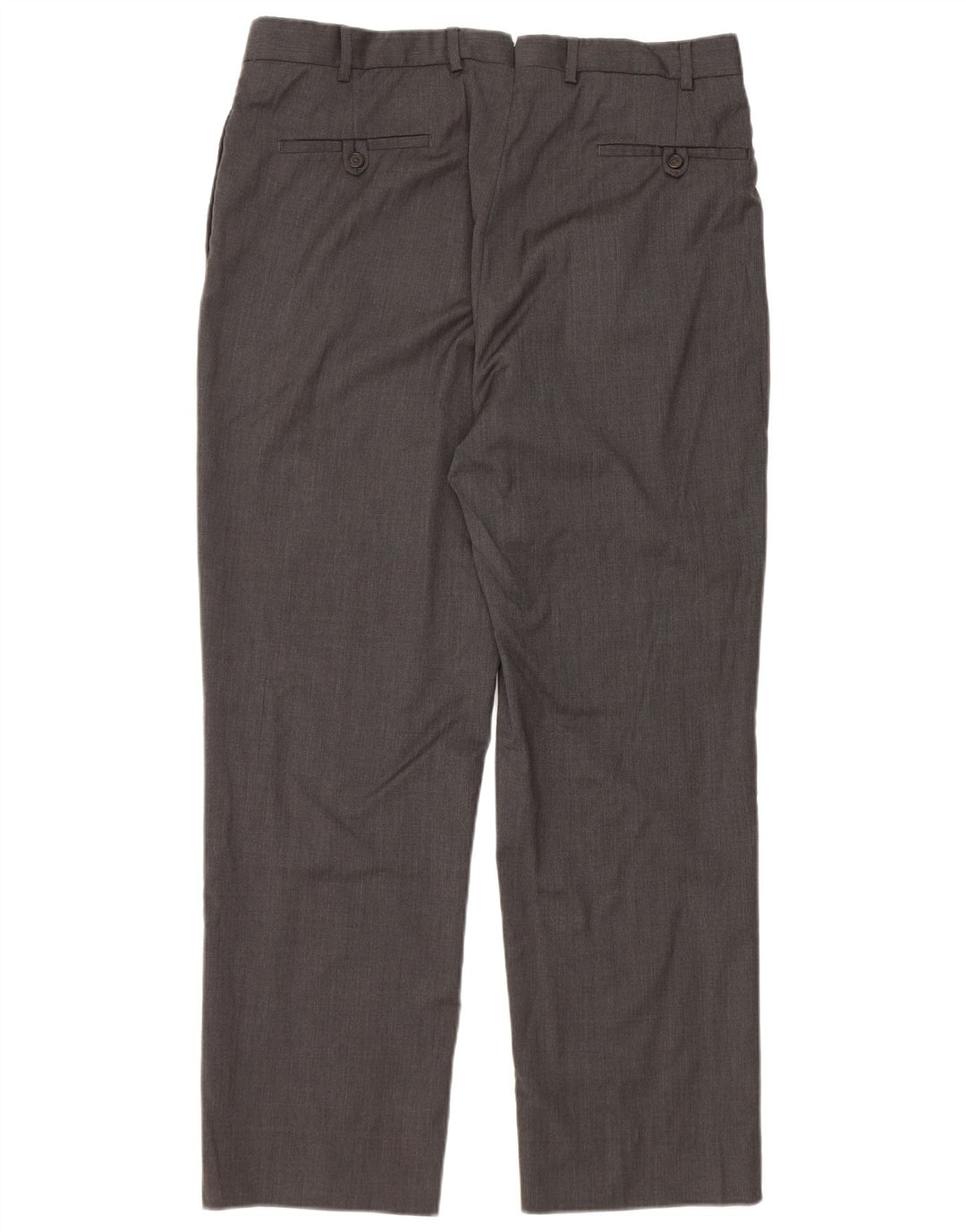 BROOKS BROTHERS Pantaloni de costum pentru bărbați L36 L30 Lână gri