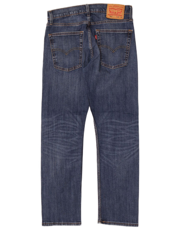 Blugi Levi's 513 Slim pentru bărbați W30 L30 Bumbac albastru