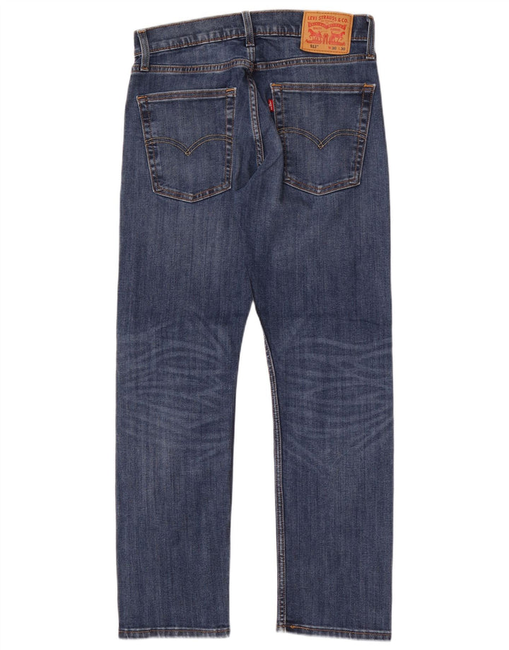 Blugi Levi's 513 Slim pentru bărbați W30 L30 Bumbac albastru