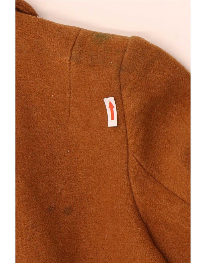 Pardesiu Trafaluc pentru Damă Zara UK 10 Mic Lână Maro