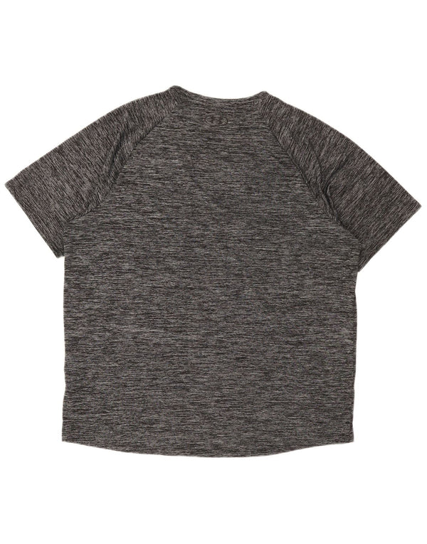 Tricou Under Armour pentru bărbați Top 2XL, poliester cu pături gri