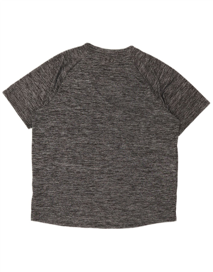 Tricou Under Armour pentru bărbați Top 2XL, poliester cu pături gri