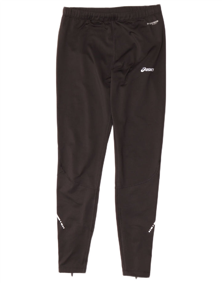 Pantaloni de trening Asics pentru baieti 13-14 ani poliester negru mediu