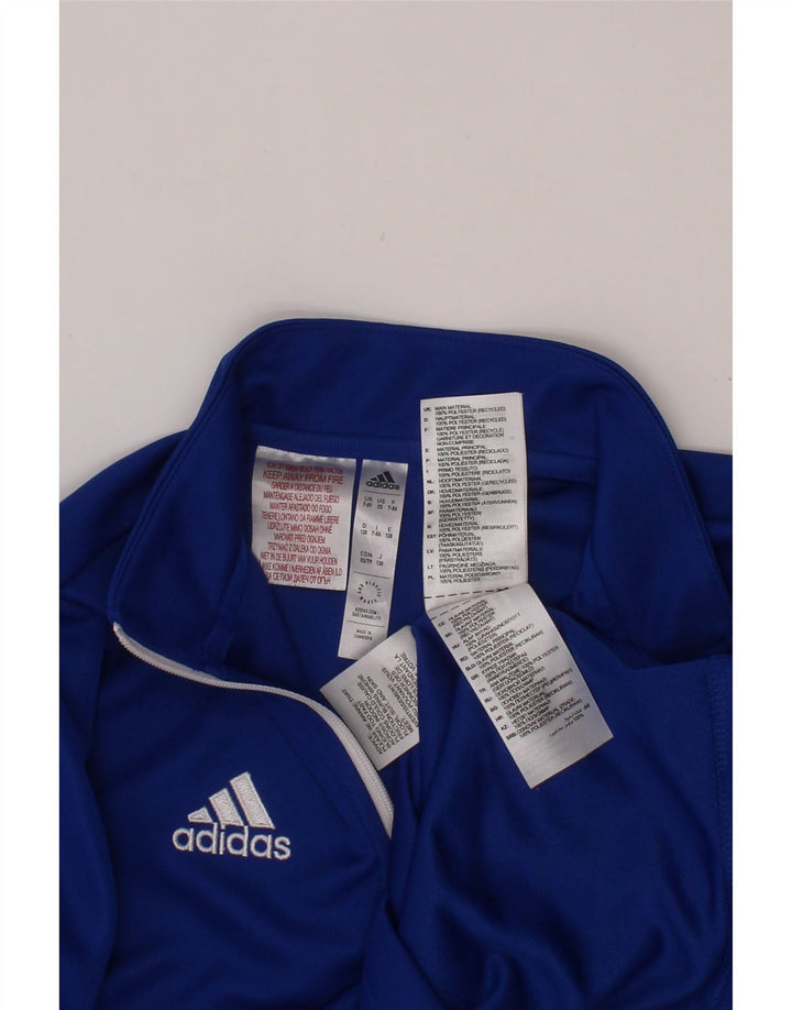 Trening ADIDAS Aeroready Zip Neck Pullover Top 7-8 ani albastru
