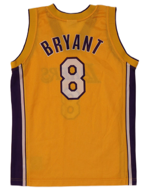 Vestă cu grafică Champion Boys Lakers Top 13-14 ani, galben Colorblock