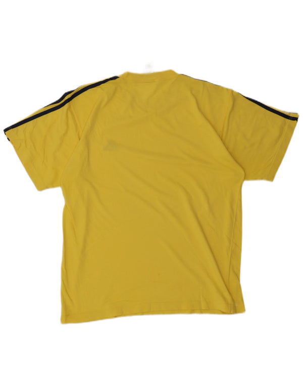 Tricou pentru bărbați Adidas Top Mediu Galben