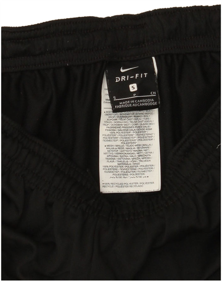 Pantaloni de trening NIKE Dri Fit pentru bărbați, poliester negru mic