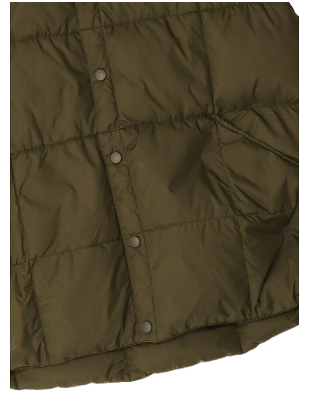 LANDS END Gilet căptușit pentru bărbați UK 40 Large Green