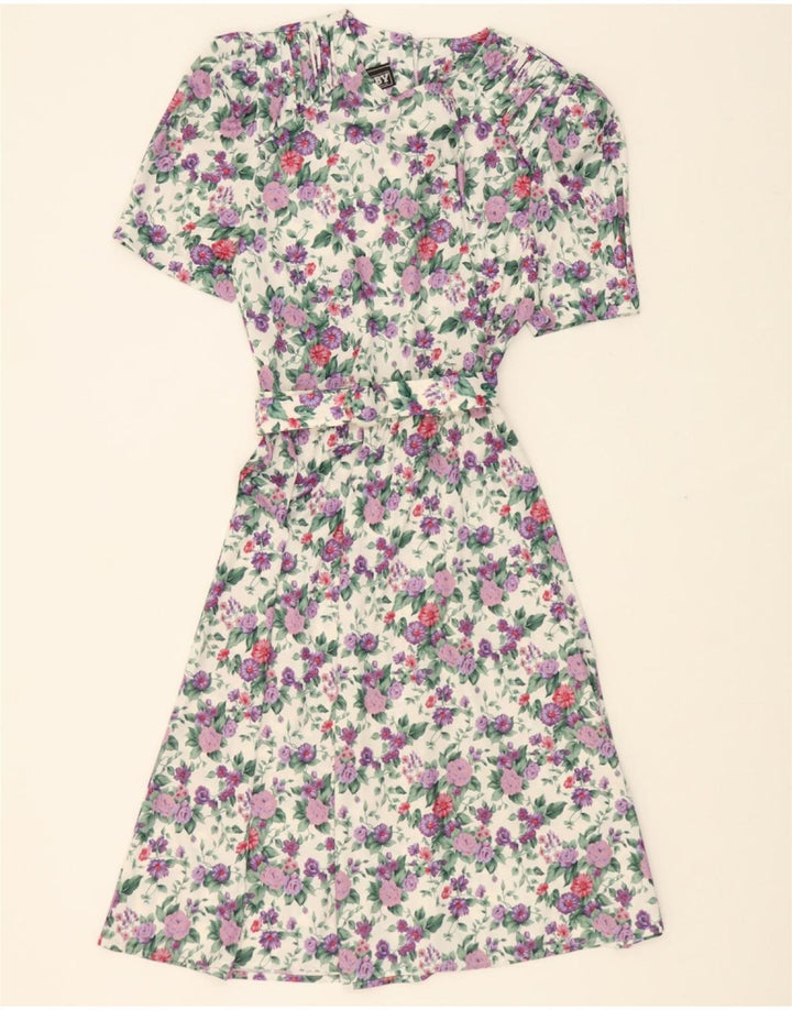 TABBY Womens Maxi Dress UK 14 Large Multicoloured Floral Vintage Tabby and Second-Hand Tabby from Messina Hembry 