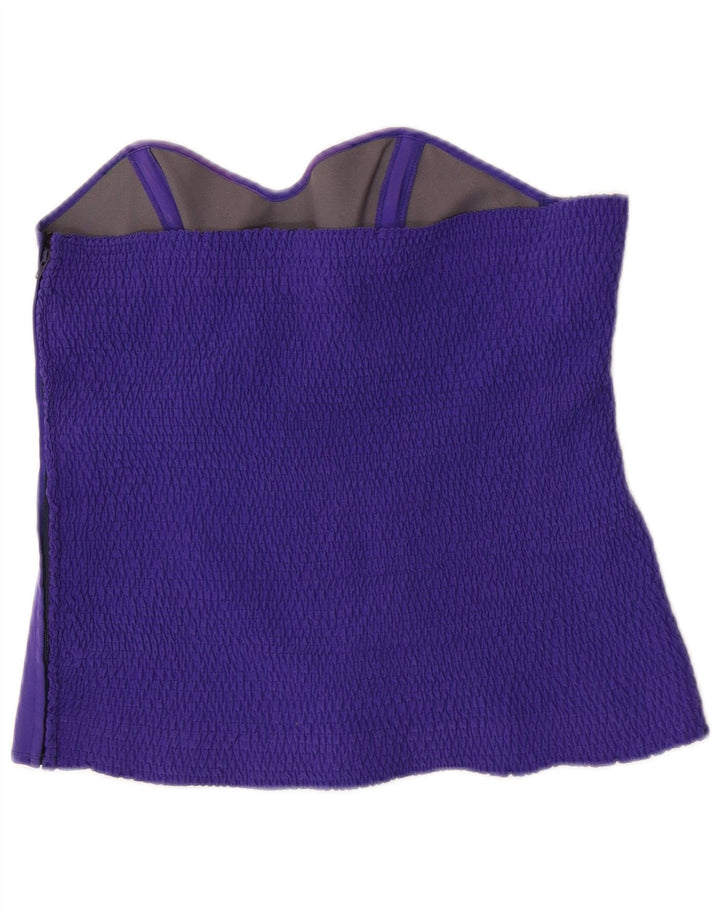 Top corset pentru femei Pancaldi & B UK 8 Small Purple Silk