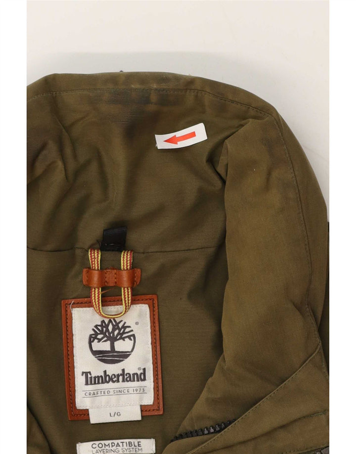Jachetă pentru bărbați Timberland, UK 40, bumbac kaki mare