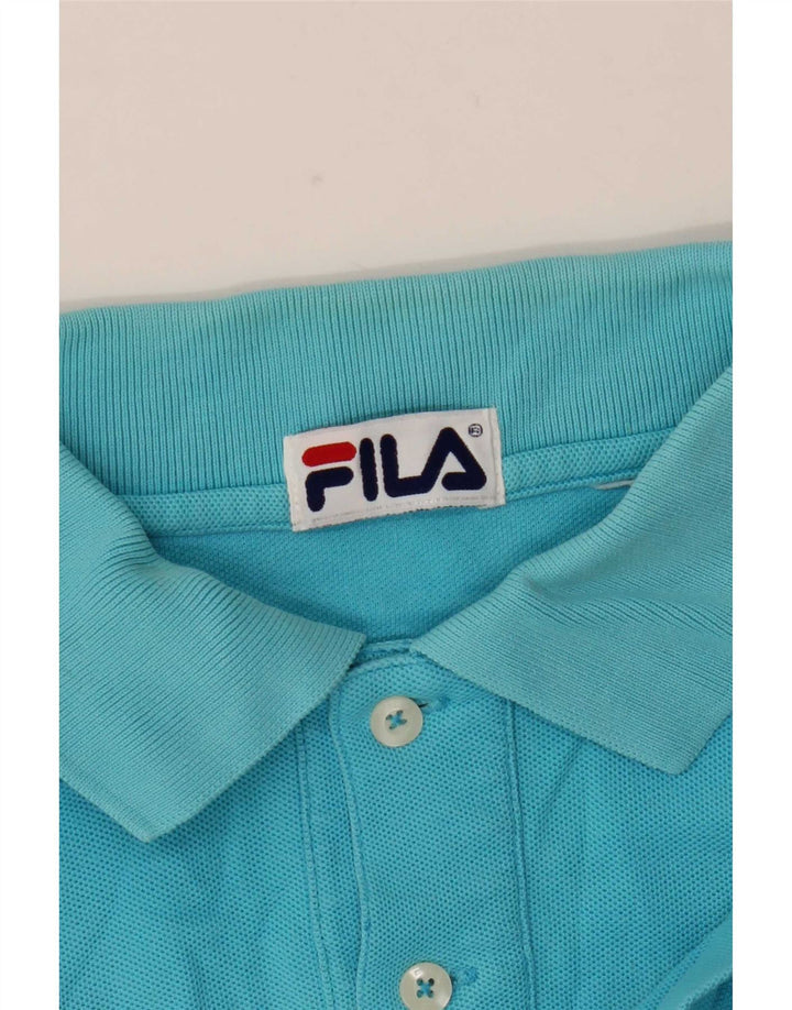 Tricou Polo pentru bărbați Fila Large Blue
