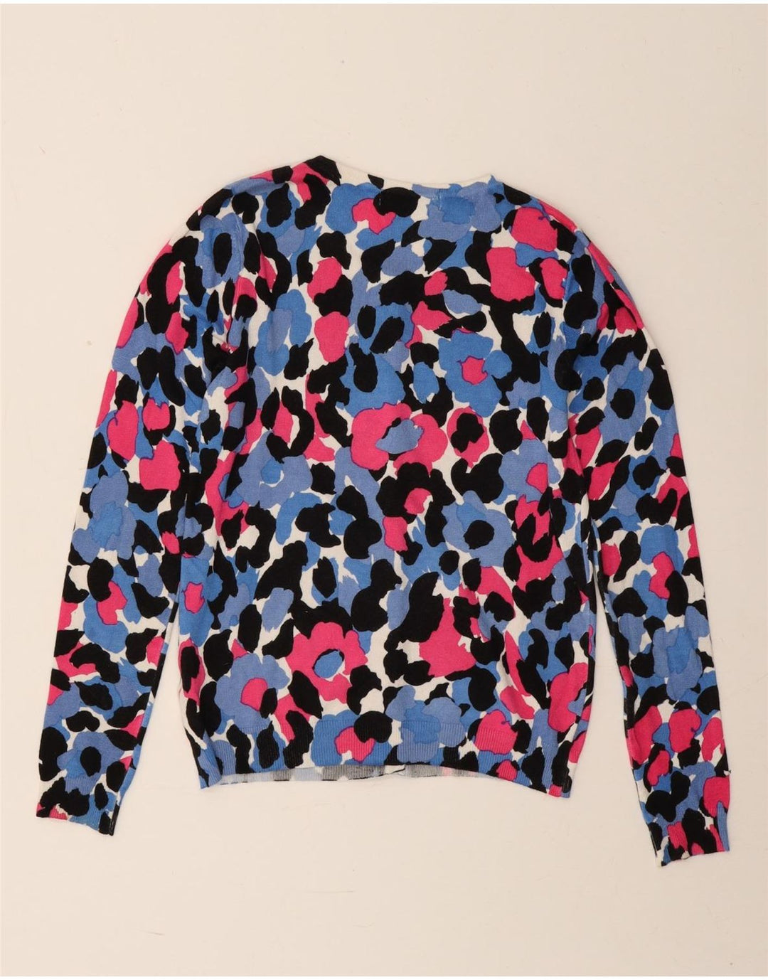 Pulover cardigan pentru femei Marks & Spencer UK 8 mic, multicolor, floral