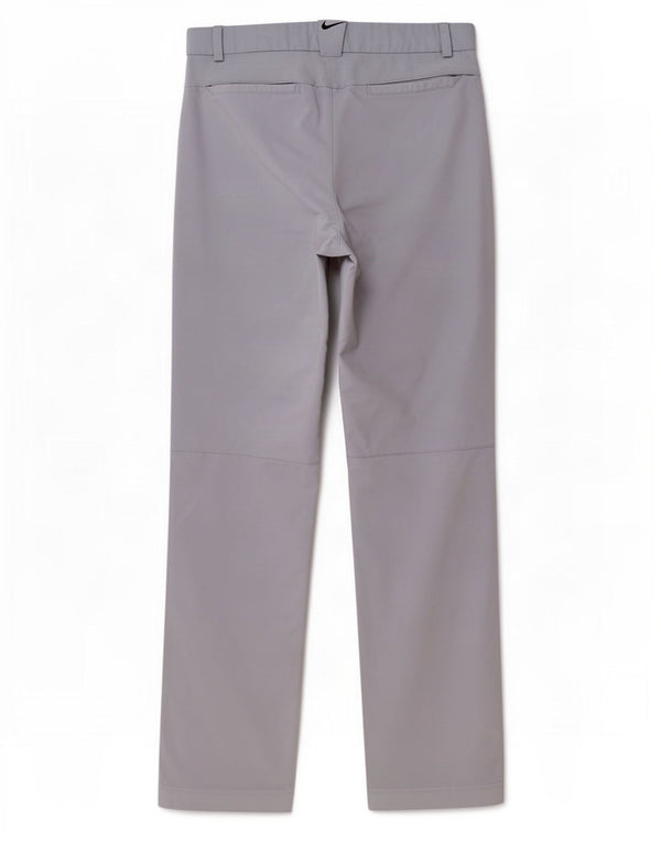 Pantaloni chino drepti Dri Fit pentru femei Nike W32 L32 poliester gri