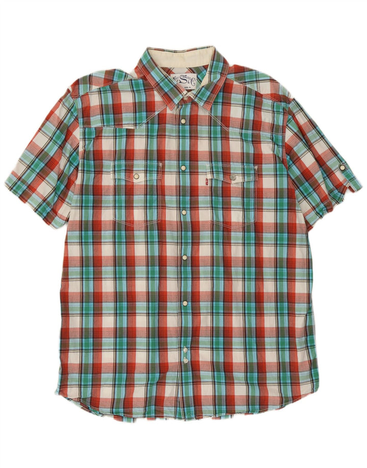 Cămașă cu mânecă scurtă pentru bărbați Levi's, XL, multicoloră