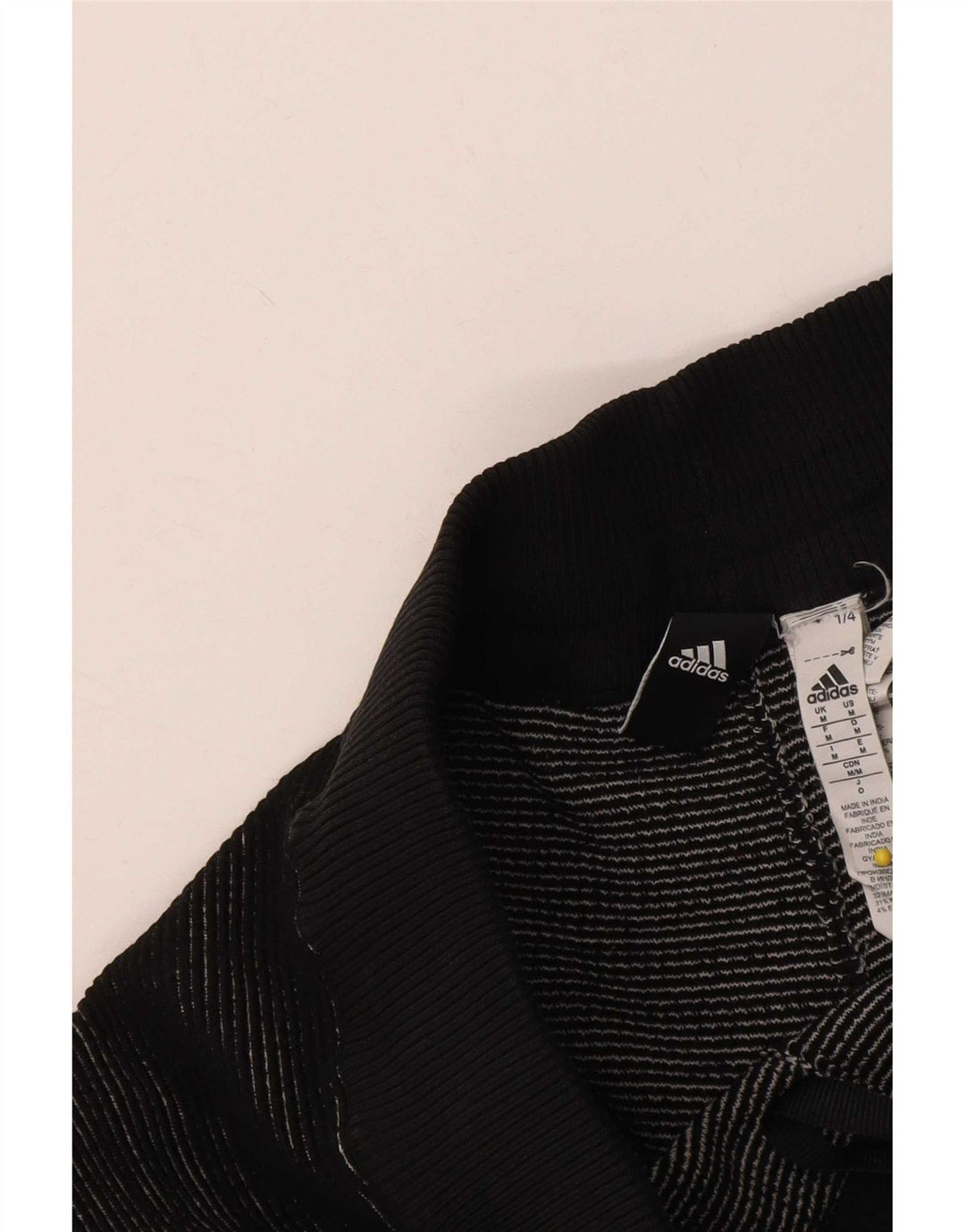 Pantaloni de trening pentru bărbați Adidas Pantaloni de jogging Mediu Negru Geometric Lână