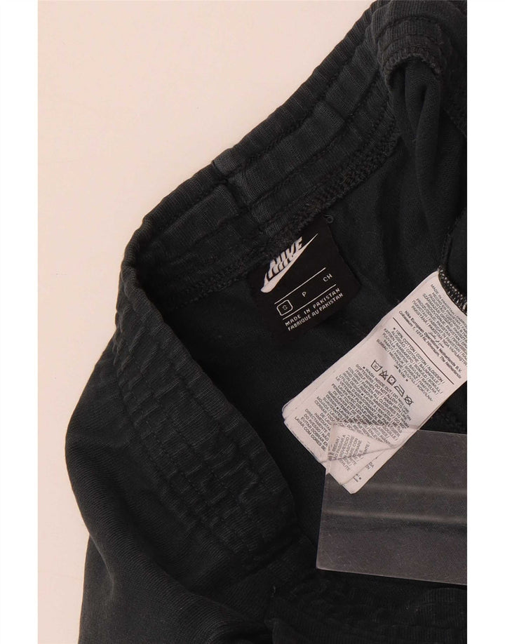 Pantaloni scurti sport Nike pentru bărbați, bumbac negru mic