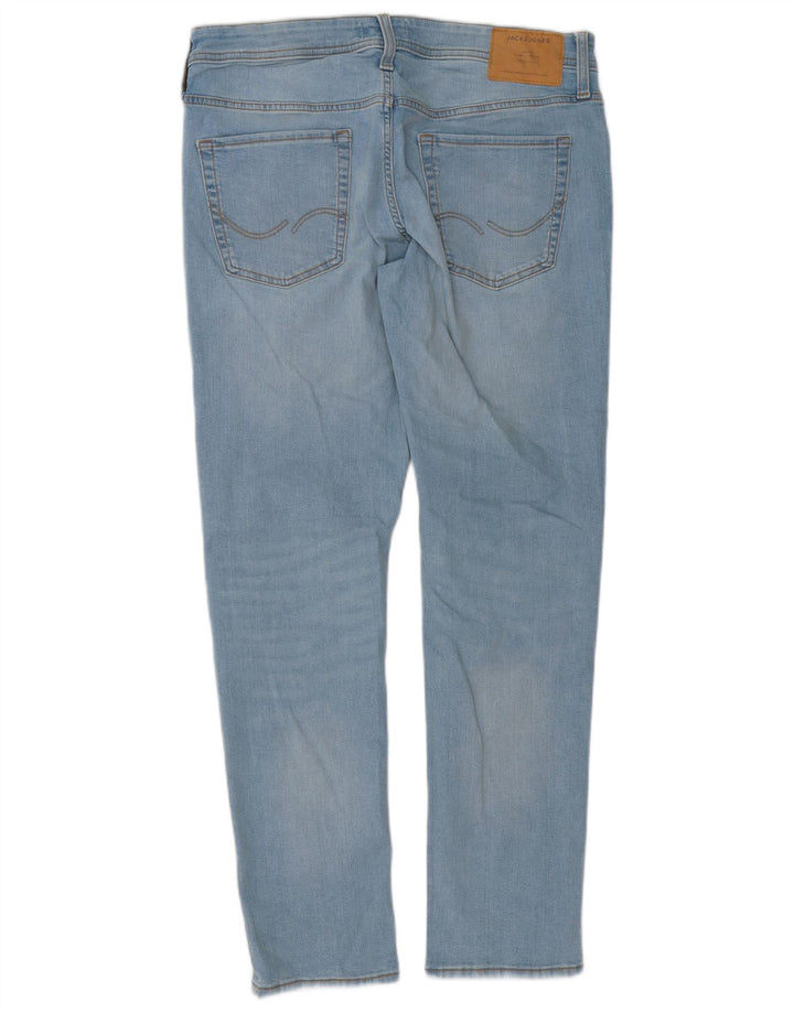 Blugi slim pentru bărbați Jack & Jones W34 L32 Bumbac albastru