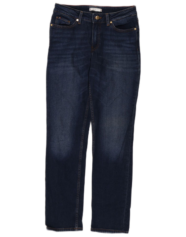 Blugi drepti Tommy Hilfiger Roma RW pentru femei W28 L30 bumbac bleumarin