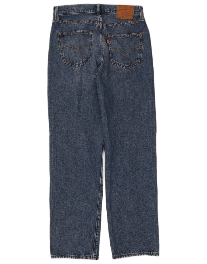 Blugi drepti pentru femei Levi's L27 L30 Bumbac albastru anii 90