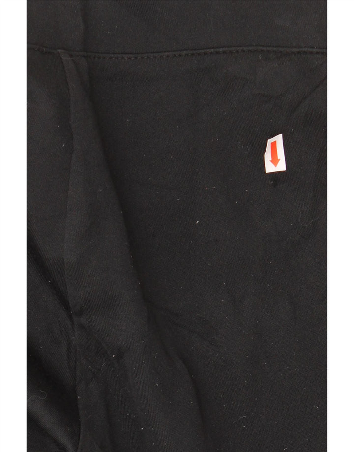 Pantaloni de trening Capri Nike pentru femei US 8/10 Poliester mediu negru
