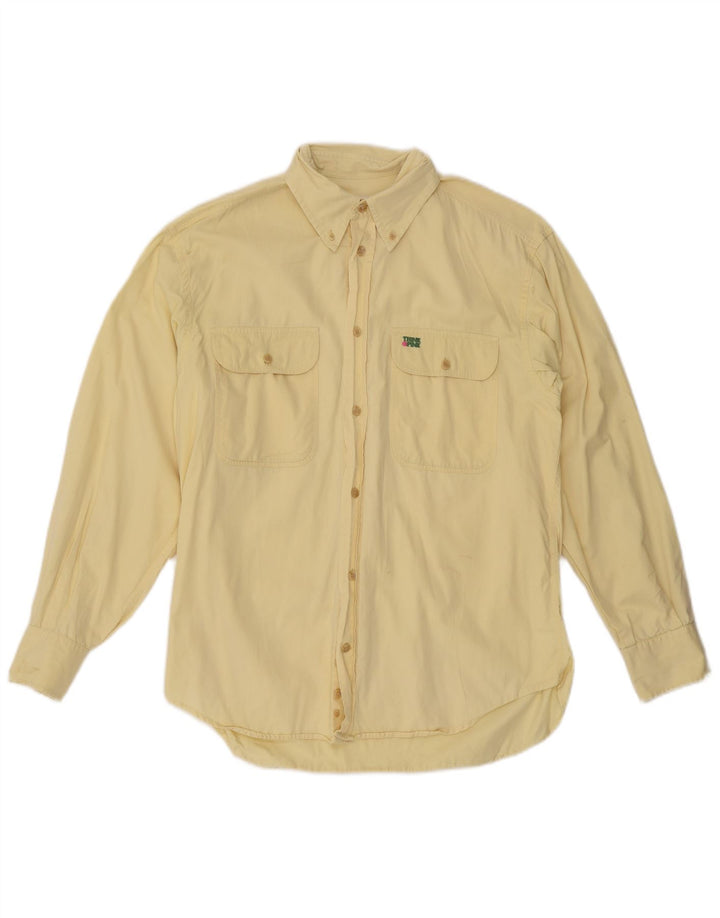 Cămașă pentru bărbați Think Pink, galben mare