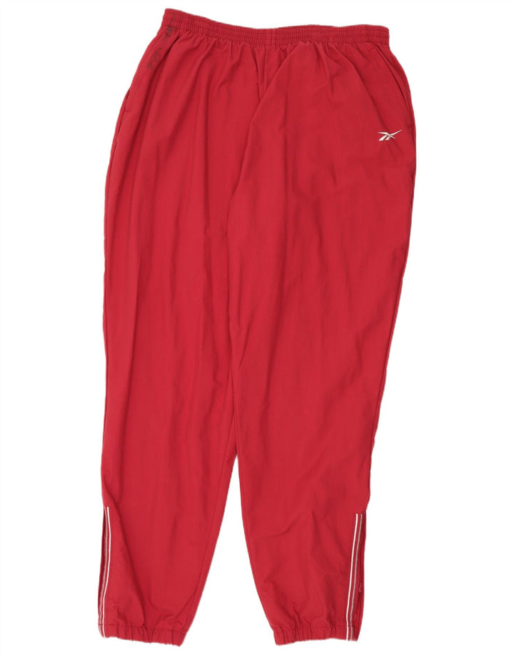 Pantaloni de trening pentru bărbați REEBOK Pantaloni de jogging 2XL, nailon roșu