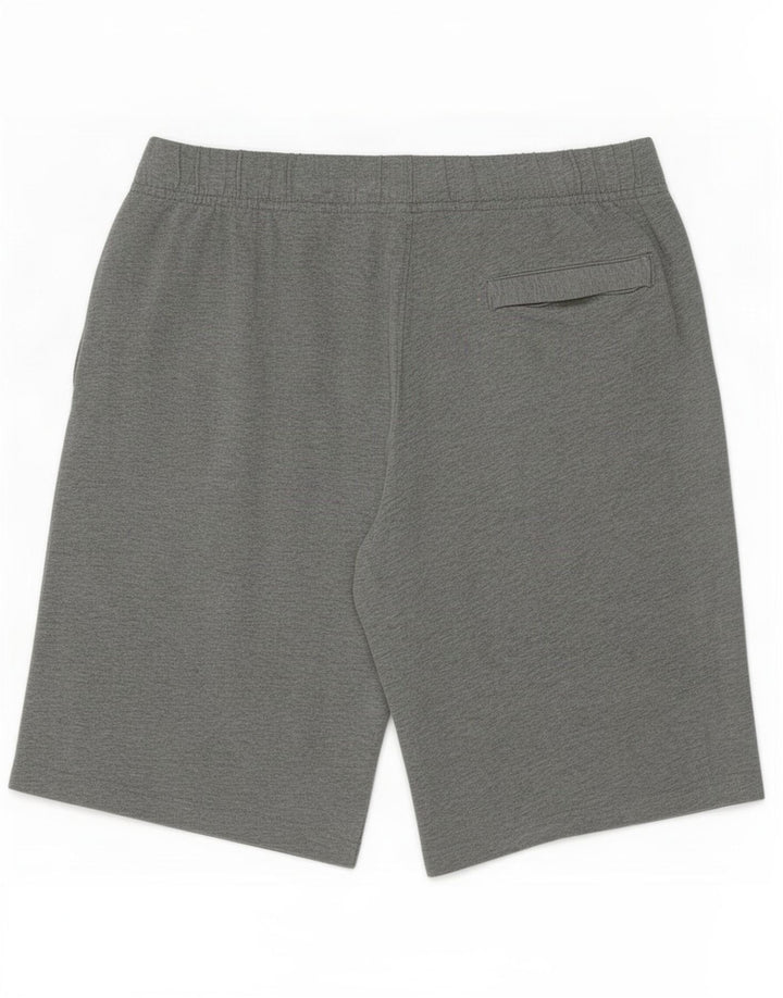 Pantaloni scurți sport Nike pentru bărbați, bumbac cu pete gri medii