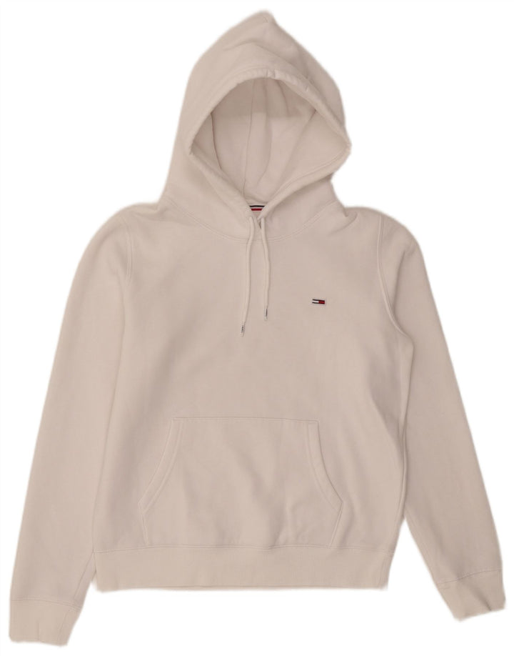 TOMMY HILFIGER Pulover supradimensionat pentru femei, UK 10, mic, alb