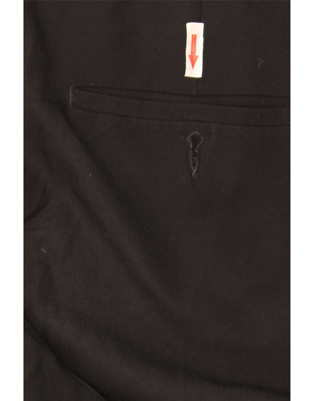 Pantaloni chino subțiri pentru bărbați Marks & Spencer L34 L33 Poliester negru