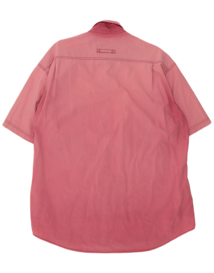Cămașă cu mânecă scurtă pentru bărbați Camel Active 2XL roz