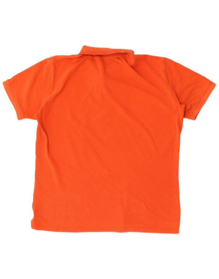 Tricou polo pentru bărbați Napapijri 2XL portocaliu