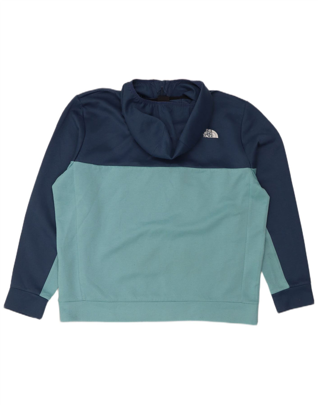 Hanocă cu glugă cu fermoar și gât pentru bărbați THE NORTH FACE, XL, bleumarin, color block