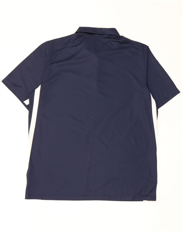 Tricou polo Nike pentru bărbați Dri Fit, mare, albastru bleumarin, poliester
