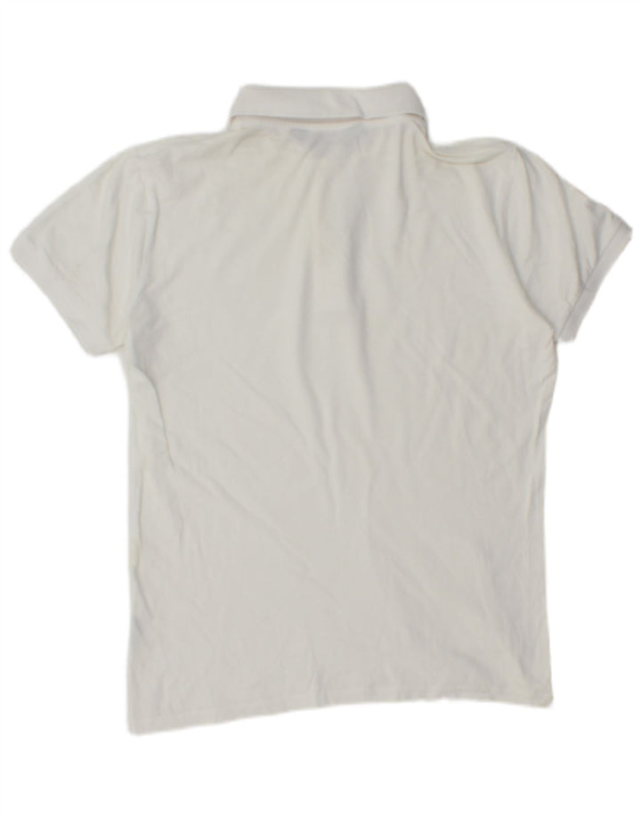 Tricou polo pentru bărbați Kappa, mare, alb