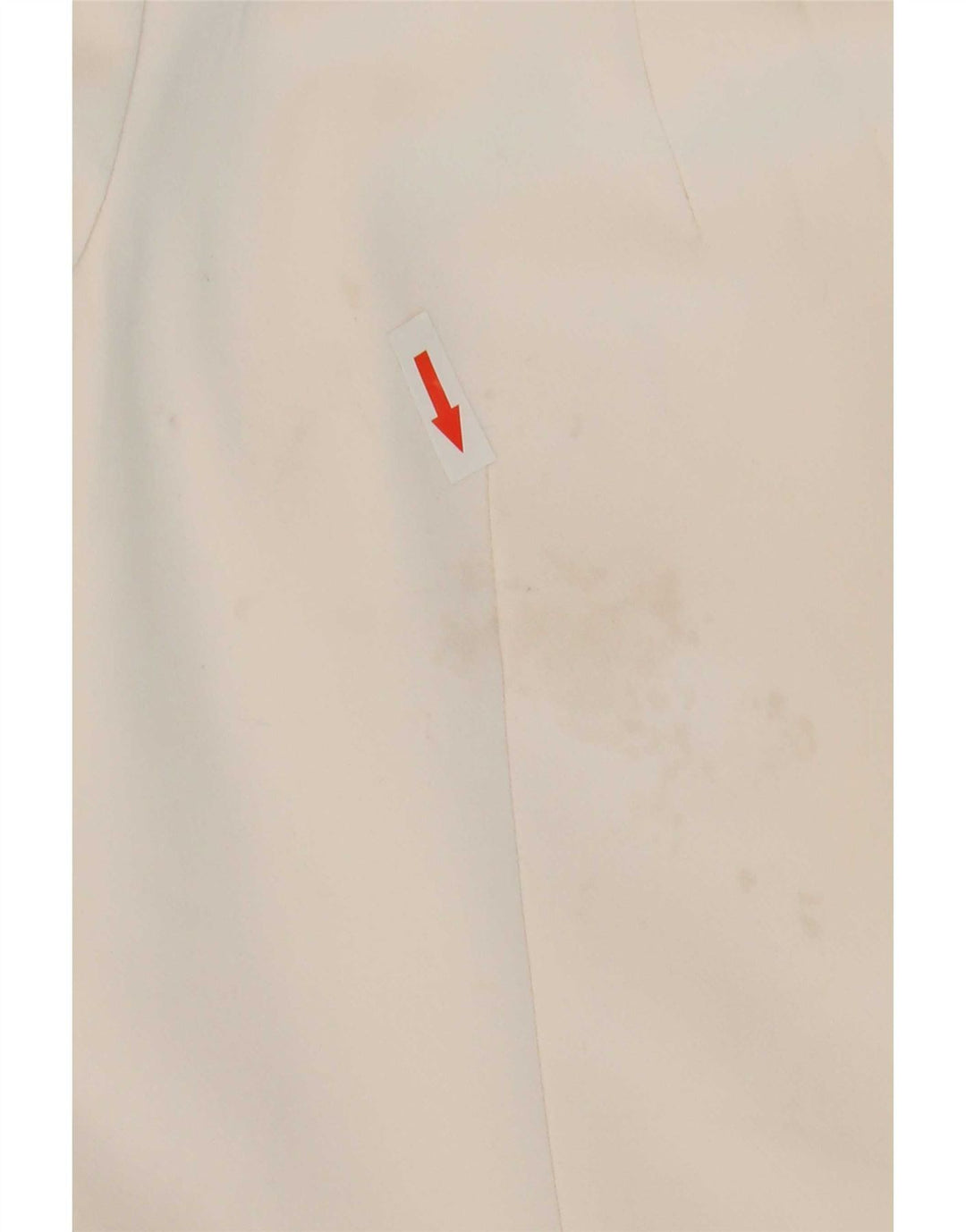 Jachetă Blazer pentru femei Zara cu 1 nasture UK 10 Poliester alb mic