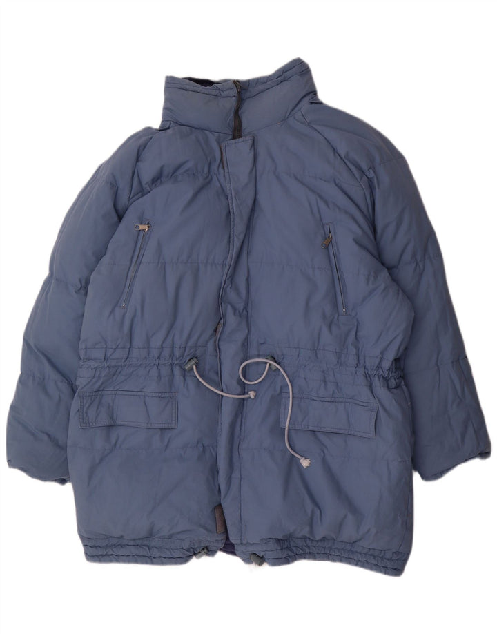 Jachetă căptușită reversibilă DIADORA pentru bărbați, 38, bumbac albastru mediu