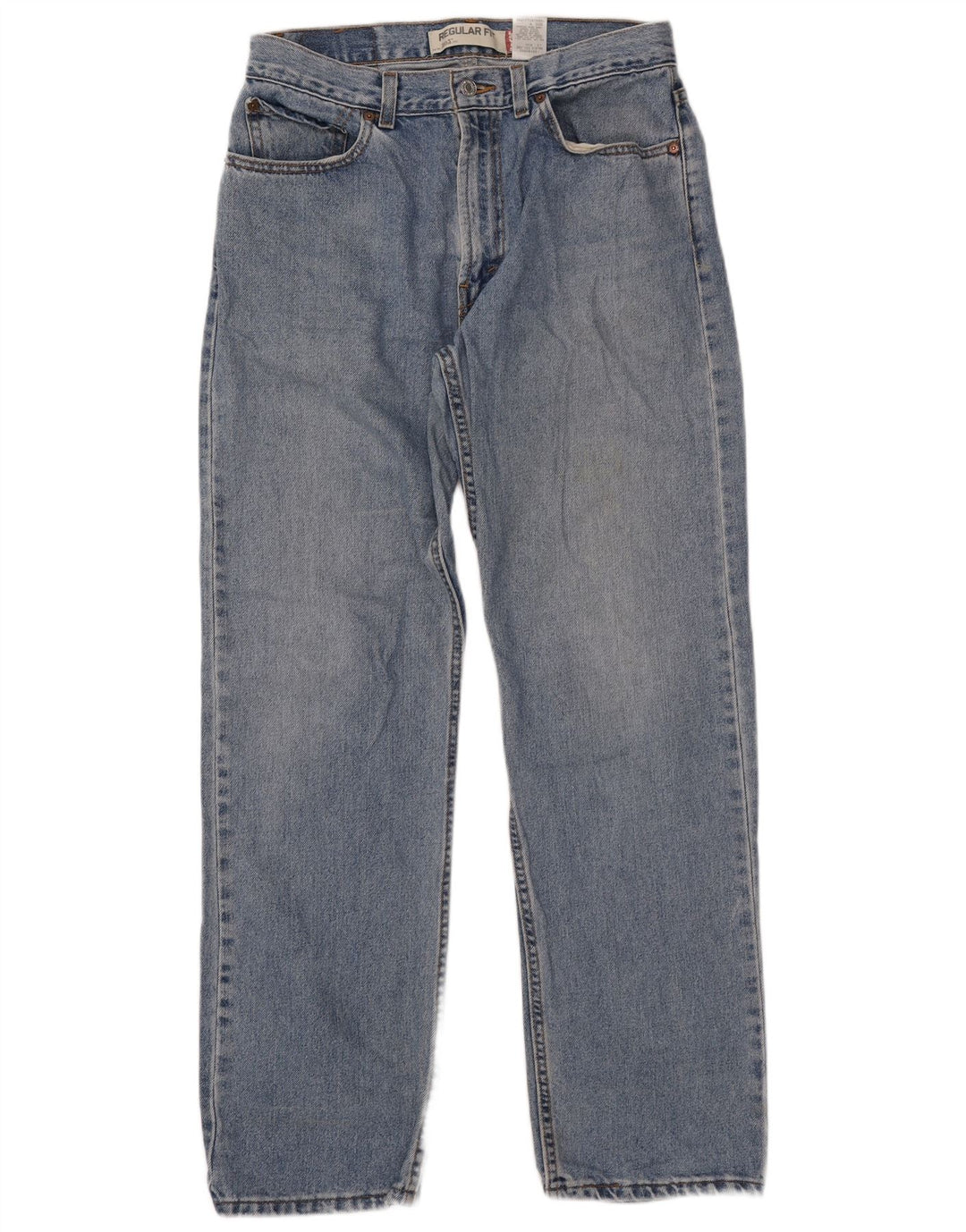 Blugi drepti pentru bărbați LEVI'S 505 Regular Fit W34 L34 Albastru