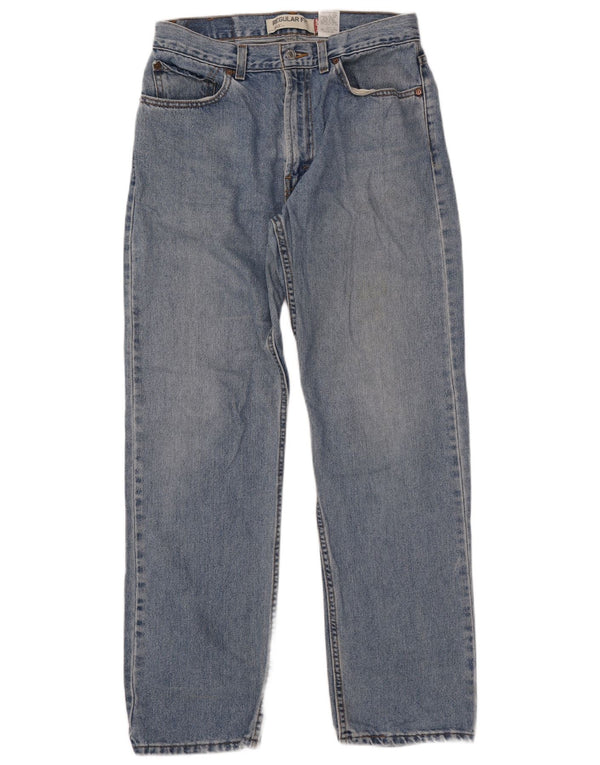 Blugi drepti pentru bărbați LEVI'S 505 Regular Fit W34 L34 Albastru