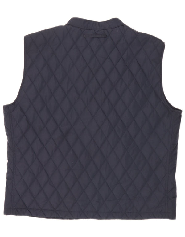 Gilet matlasat pentru bărbați Zara UK 44 2XL Bleumarin Poliester