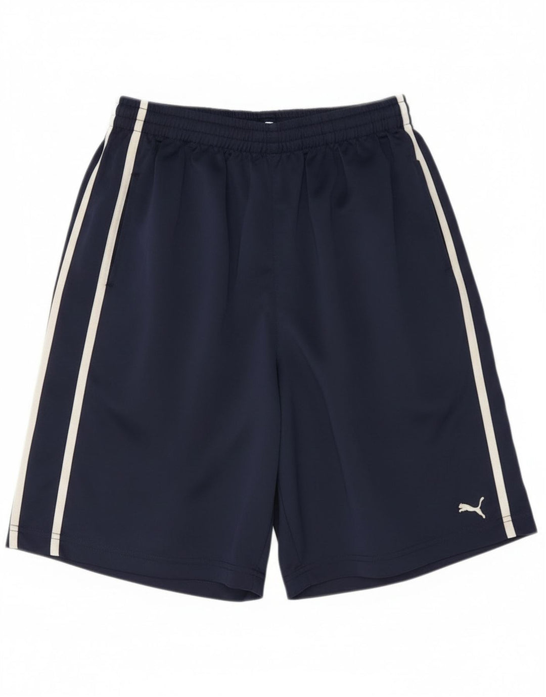 Pantaloni scurți sport Puma băieți 13-14 ani XL bleumarin poliester
