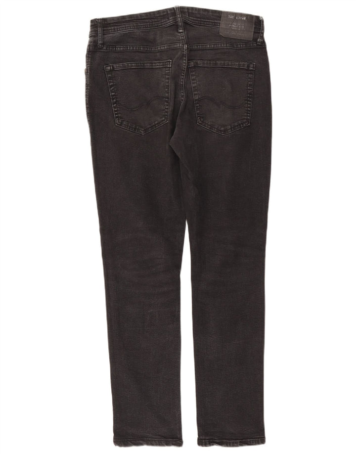 Blugi Jack & Jones GLENN Slim pentru bărbați W32 L32 bumbac gri